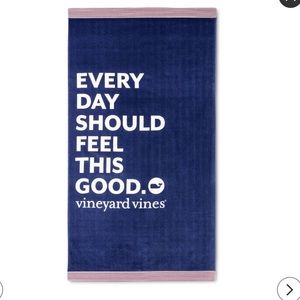 Vineyard for Target Beach Towel - Navy/White
